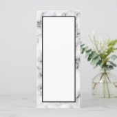 Marble Luxury Einladungen Vertikal (Stehend Vorderseite)