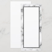 Marble Luxury Einladungen Vertikal (Vorne/Hinten)