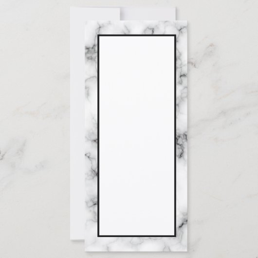 Marble Luxury Einladungen Vertikal (Vorderseite)