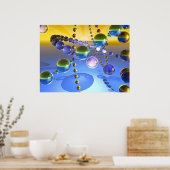 Marble Magic Poster (Küche)