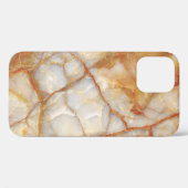 Marble Majestät: Glossy Elegance Case-Mate iPhone Hülle (Rückseite (Horizontal))