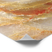 Marble Majestät: Glossy Elegance Poster (Ecke)