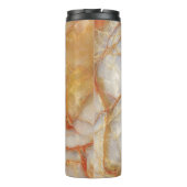 Marble Majestät: Glossy Elegance Thermosbecher (Rückseite)