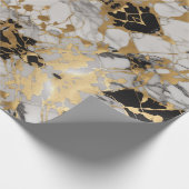 Marble Majesty - Luxuriöses Wrapping Paper Geschenkpapier (Ecke)