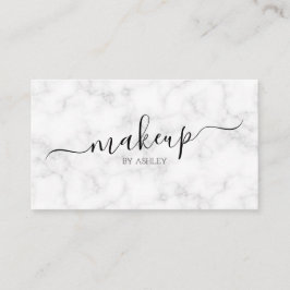 MARBLE Makeup Business Card Visitenkarte