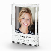 Marble-Memorial zum Foto von Erinnerungen (Rechts)