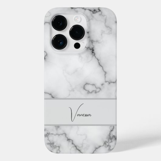 Marble-Musterpersonalisierung Case-Mate iPhone Hülle (Rückseite)
