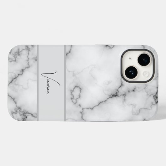Marble-Musterpersonalisierung Case-Mate iPhone Hülle (Rückseite (Horizontal))