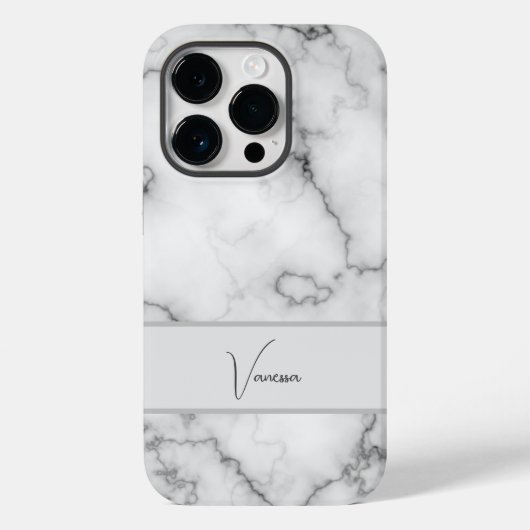 Marble-Musterpersonalisierung Case-Mate iPhone Hülle (Rückseite)