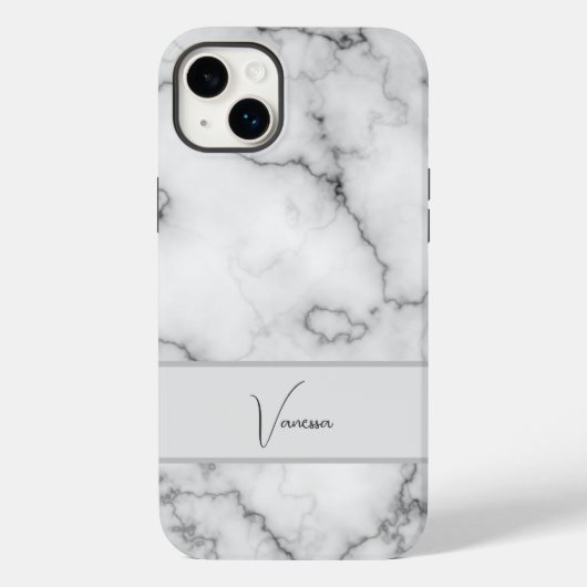 Marble-Musterpersonalisierung Case-Mate iPhone Hülle (Rückseite)