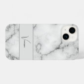 Marble-Musterpersonalisierung iPhone Hülle (Rückseite (Horizontal))