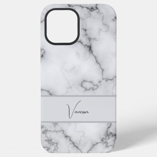 Marble-Musterpersonalisierung iPhone Hülle (Rückseite)