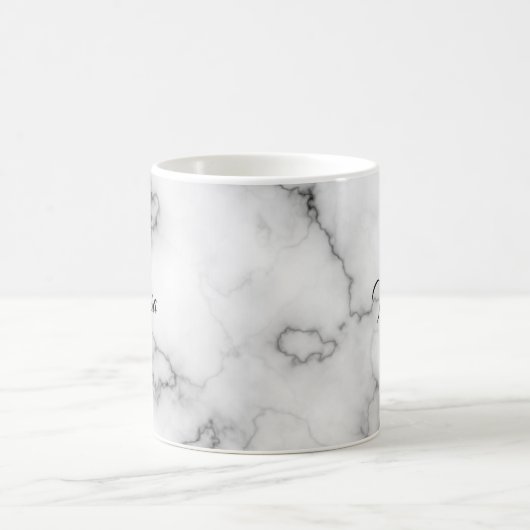 Marble-Musterpersonalisierung Kaffeetasse (Mittel)
