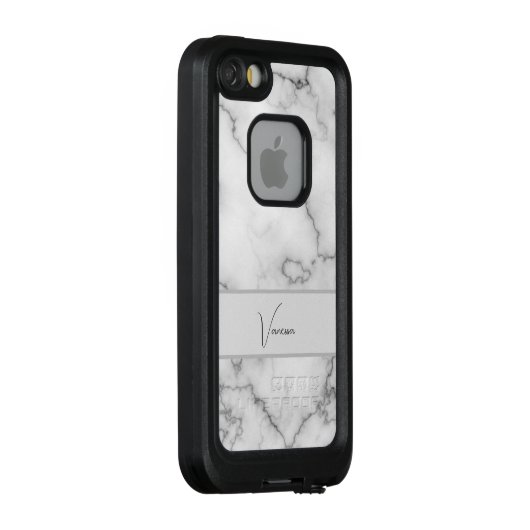 Marble-Musterpersonalisierung LifeProof iPhone Hülle (Hinten/Rechts)