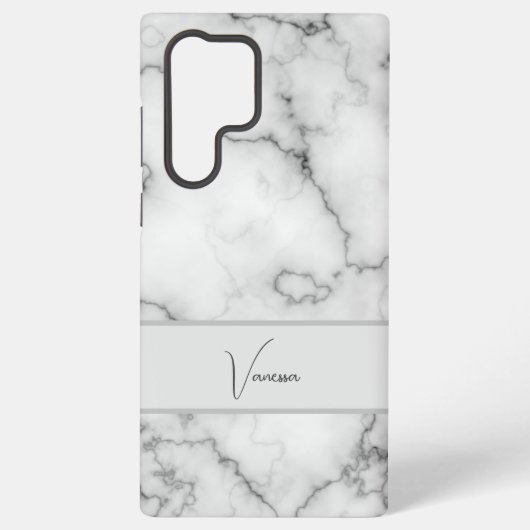 Marble-Musterpersonalisierung Samsung Galaxy Hülle (Rückseite)