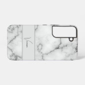 Marble-Musterpersonalisierung Samsung Galaxy Hülle (Rückseite (Horizontal))