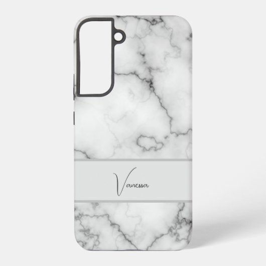 Marble-Musterpersonalisierung Samsung Galaxy Hülle (Rückseite)
