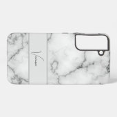 Marble-Musterpersonalisierung Samsung Galaxy Hülle (Rückseite (Horizontal))
