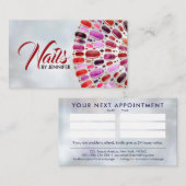 Marble Nails Mandala Termin Visitenkarte (Vorne/Hinten)