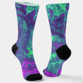 Marble Neon Socks Socken (Gewinkelt)