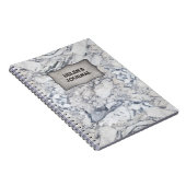 "Marble" Notebook mit Ihrem Namen Notizblock (Rechte Seite)