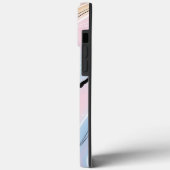 Marble Ombre Individuelle Name Case-Mate iPhone Hülle (Rückseite / Links)