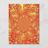 Marble Patch Kaleidoscoped Digital Art Postkarte (Vorderseite)