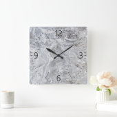 Marble pattern quadratische wanduhr (Zuhause)