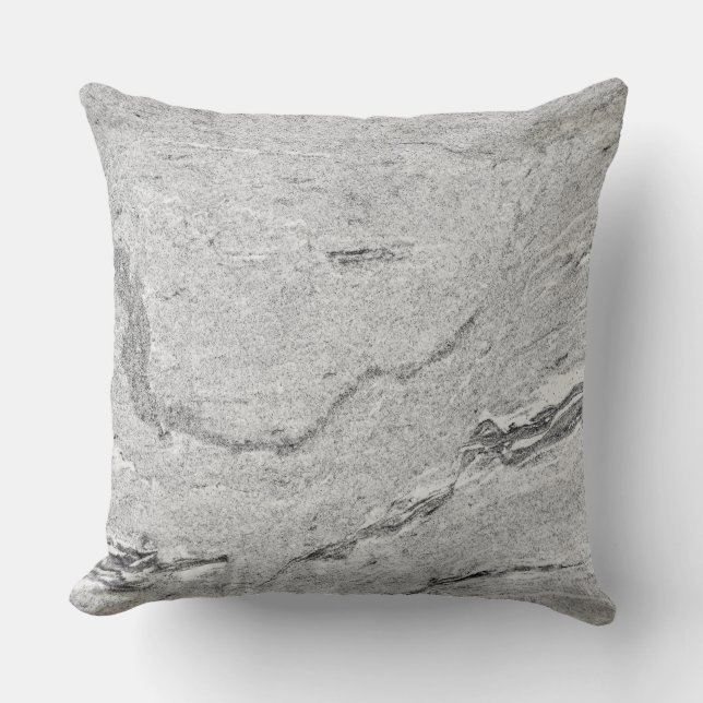 Marble Pattern Throw Kissen (Vorderseite)