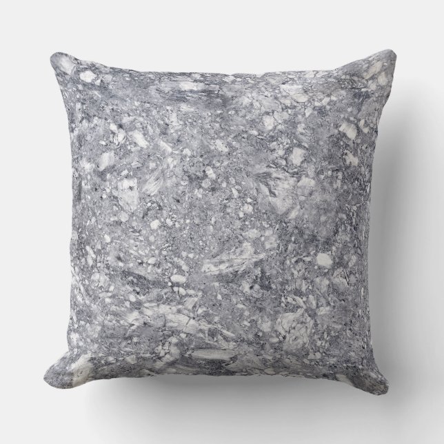 Marble Pattern Throw Kissen (Vorderseite)