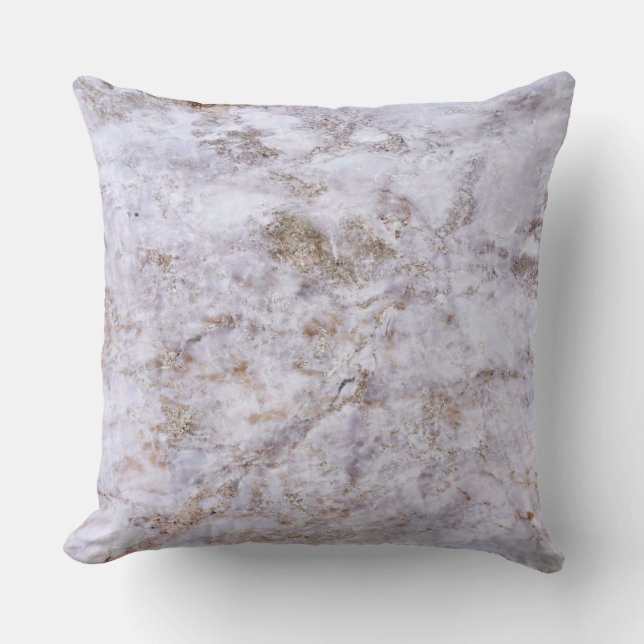 Marble Pattern Throw Kissen (Vorderseite)