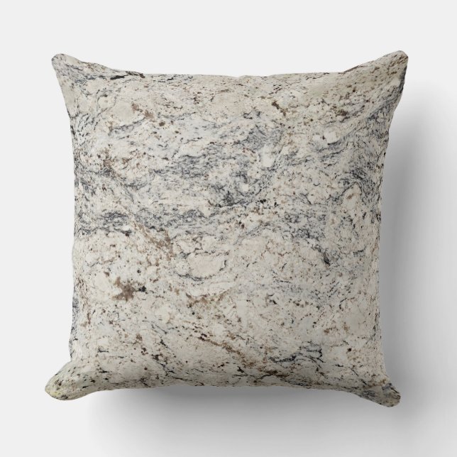 Marble Pattern Throw Kissen (Vorderseite)