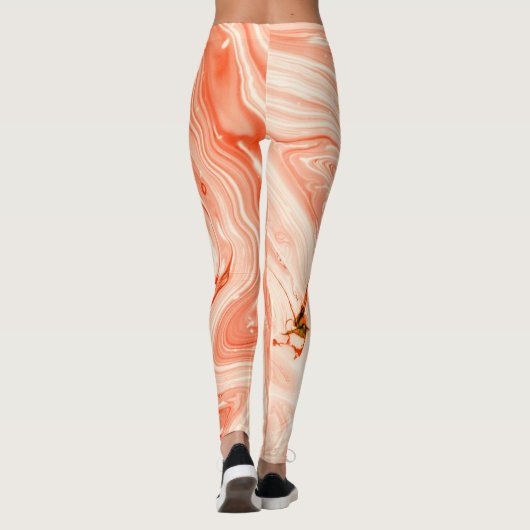 Marble Patterned Leggings (Rückseite)
