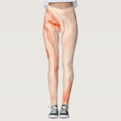 Marble Patterned Leggings (Vorderseite)