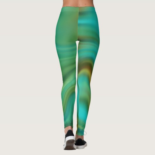 Marble Patterned Leggings  (Rückseite)