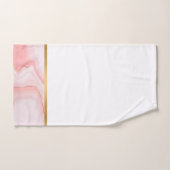 MARBLE PINK GOLD BADEZIMMER TOWEL SET (Handtuch)
