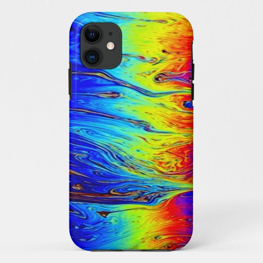Marble Rainbow Artwork Beautiful Case-Mate iPhone Hülle (Rückseite)
