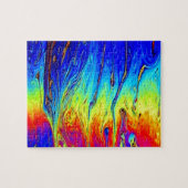 Marble Rainbow Artwork Beautiful Puzzle (Horizontal)