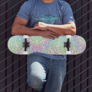 Marble Rainbow Skateboard