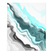Marble River Fluid Art Fotodruck (Vorne)
