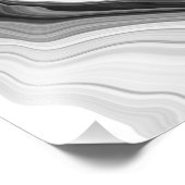 Marble River Fluid Art Fotodruck (Ecke)