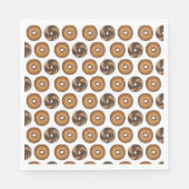 Marble Rye Schlicht Bagels Frühstück Brunch NYC De Serviette (Vorderseite)