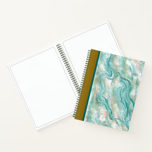 Marble Sketchbook Geschenk Notizblock (Innenseite)