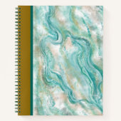 Marble Sketchbook Geschenk Notizblock (Vorderseite)