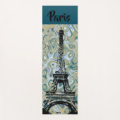Marble Sky Eiffel Tower Design Yogamatte (Vorderseite)
