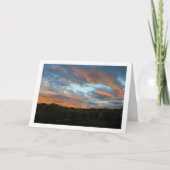 Marble Sky Landschaft Karte (Vorderseite)