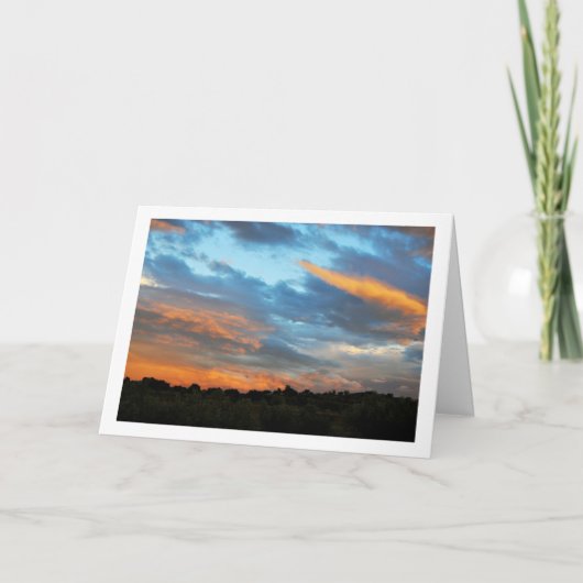 Marble Sky Landschaft Karte (Vorderseite)