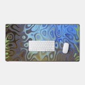 Marble Slick Metallic Schreibtischunterlage (Tastatur & Maus)