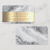 Marble Social Media Manager Content Creator Visitenkarte (Vorne/Hinten)