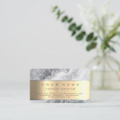 Marble Social Media Manager Content Creator Visitenkarte (Stehend Vorderseite)